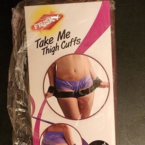 Brand new frisky take me thigh cuffs